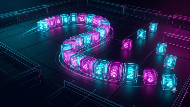 Snake Cubes 2048